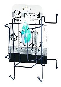 Suporte Para Ferro Tábua De Passar Roupa Black Preto Arthi