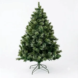 Árvore Pinheiro de Natal 1,20m Modelo Luxo 170 Galhos Cor Verde Green Needle A0312N