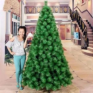Árvore Pinheiro De Natal Cor Verde 1,80m Modelo Luxo 420 Galhos A0218E