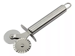 Carretilha Dupla De Massas Em Aço Inox Kehome Profissional