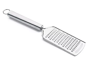 Ralador Aço Inox Com Cabo Prata Multifuncional Para Queijo
