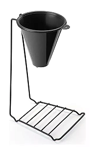Suporte Para Coador De Café Metal Preto Arthi
