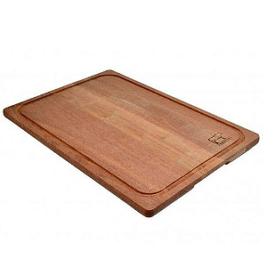Tábua De Corte Para Alimentos/churrasco 40x28x1,5cm Delicate