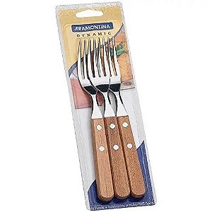 Conjunto De Garfos De Mesa 3 Peças - Tramontina