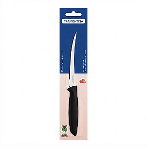 Faca Para Tomate Tramontina Plenus Aço Inox Preto