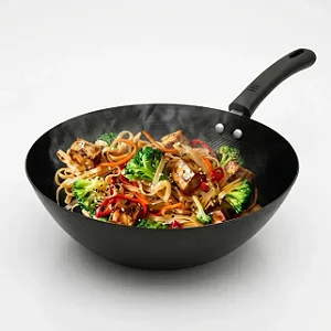 Frigideira Wok Antiaderente Grande Loja Infor de 30.5" para Refogados e Yakisoba