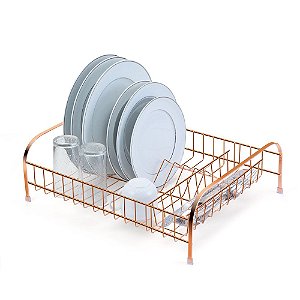 Escorredor de Louças Cama Rosé Gold - Arthi