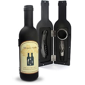 Kit de Acessórios para Vinho com 3 peças