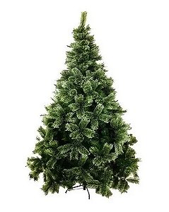 Árvore Pinheiro de Natal 1,50m Modelo Luxo 260 Galhos Cor Verde Green Needle A0315N