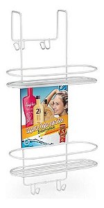 Suporte Box Duplo Porta Shampoo Arthi Emborrachado