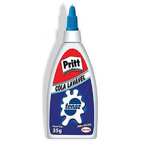 Cola Tenaz Branca Lavável Não Tóxica Pritt Henkel 35g