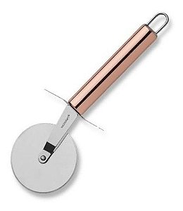 Cortador De Pizza Cabo Rose Gold Hauskraft - Inox 20,5 Cm