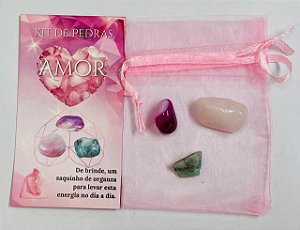 Kit de pedras AMOR