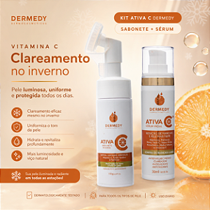 Kit Ativa Vit C Sabonete + Sérum