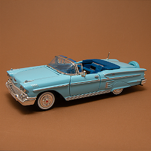 Miniatura Chevrolet Impala 1958 em escala 1/24