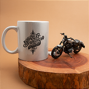 Kit Harley Davidson caneca e miniatura Sportster Iron 883