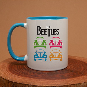 Caneca Personalizada The Beatles - Fusca