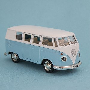 Miniatura Kombi - Com abertura de portas e Tampa Traseira