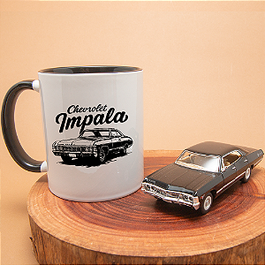 Kit Chevrolet Impala 1967 – Miniatura + Caneca Exclusiva