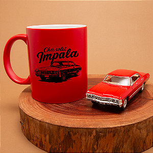 Kit Chevrolet Impala 1967 – Miniatura + Caneca Exclusiva