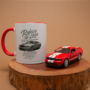 Kit Miniatura Shelby Cobra 1:32 + Caneca