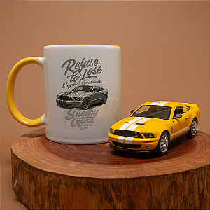 Kit Miniatura Shelby Cobra 1:32 + Caneca