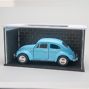 Kit Garagem para miniatura escala 1/32 com Fusca