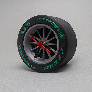 Relógio Pneu F1 Decorativo 3D