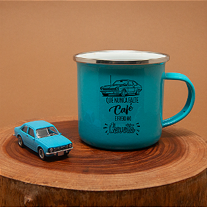 Kit Chevrolet Chevette 1975 – Caneca + Miniatura 1:64