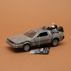 Delorean DMC Time Machine, De Volta para o Futuro II - Jada Toys 1/32