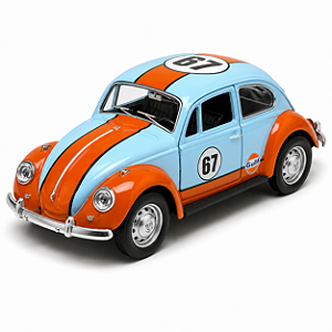 Miniatura Volkswagen Fusca 1967 Gulf 1/28