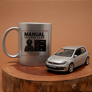 Kit Caneca e Miniatura Volkswagen Golf GTI Mk6