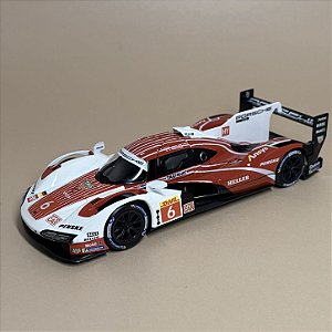 Miniatura Porsche 963 LMDh 1:24 | Carro de Corrida Le Mans | Colecionável em Metal