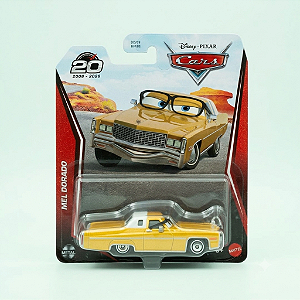 Miniatura Mel Dorado Cars 20 Anos Disney Pixar Mattel 1:55