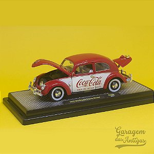Miniatura Fusca Split Window Volkswagen 1952 - Coca Cola - 1:24 - M2 Machines