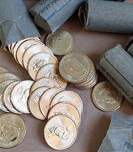 MOEDA 1 DOLLAR - PRESIDENTES - 2010 e 2011 - D e P NÃO CIRCULADAS