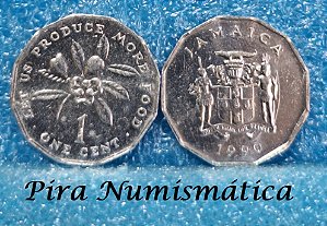 JAMAICA - 1 CENTAVO FAO - 1990