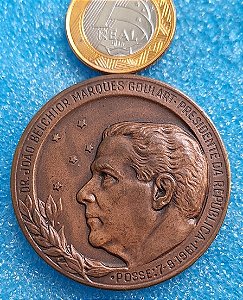Medalha da posse do Dr. João Belchior Marques Goulart - Presidente da República - 7-9-1961