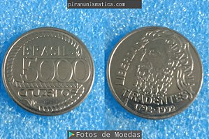 5000 CRUZEIROS - TIRADENTES