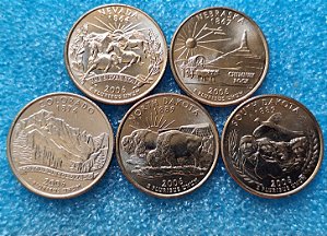 WASHINGTON QUARTERS - ESTADOS AMERICANOS 2006 DENVER (D) E PHILADELFIA (P)