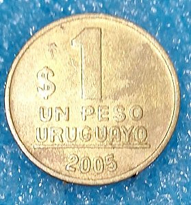 URUGUAI - PESOS URUGUAIOS (DESDE 1993)