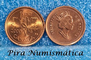 CANADÁ - 1 CENT - 2000