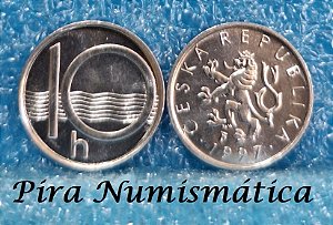 REPÚBLICA TCHECA - 10 HALERÜ - 1997