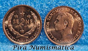 SAMOA - 2 SENE (CENTAVO) FAO - 2000