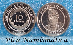 SERRA LEOA - 10 LEONES - 1996