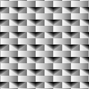 Papel de Parede Dimensões 3D Retângulo Preto 4703