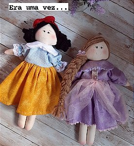 Coleção princesas 4 bonecas