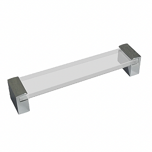 Puxador Cristal IL4500 - Cromado - 160MM