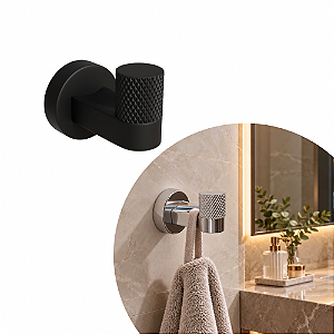 Cabide Zigrinato Diverse - Black