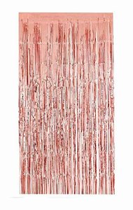 Cortina decorativa - Metalizado Rose